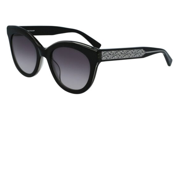 Longchamp Paris Black Cat-Eye Sunglasses Brand New in Case main image 9